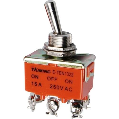 JOYING LIANG 1322 Toggle Switch Commonly Used Small Electric Switches 250V AC 15A