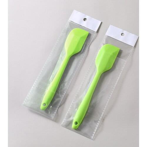 Large Food Grade Silicone Cake Cream Scraper Kitchen Baking Tool Batter Stir Bar High Temperature Blade