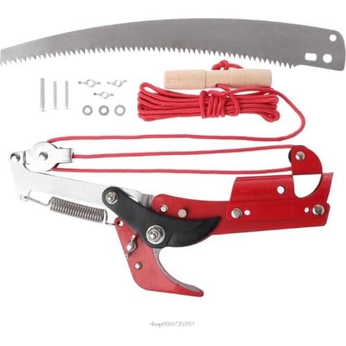 High-altitude Extension Lopper Scissors Extendable Fruit Tree Pruning Saw Cutter Garden Trimmer Tool O30 20 Dropship