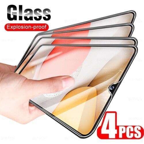 4Pcs Tempered Glass For Samsung Galaxy A52 A42 A51 A41 A40 On Samsun A 52 51 42 41 40 Transparent Phone Safety Screen Cover Film