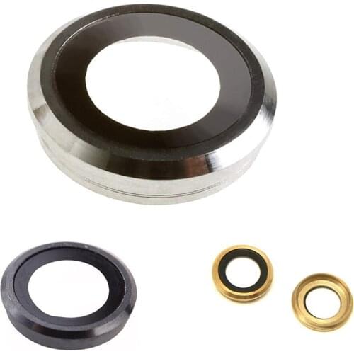 1PCS For iPhone 6 6s 6 Plus Back Rear Camera Lens Glass Lens Cover With Frame Replacement Part