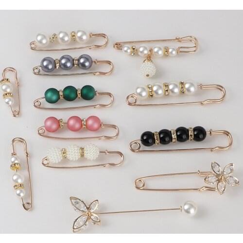 1Pcs Waist Retraction Pin Anti Light Brooch Womens Pants Head Tighten Waist Retraction Artifact Scarf Change Small Fixed Pin