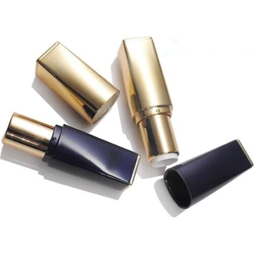 12.1mm Empty Lipstick Tube, DIY Lip Rouge Subpackage, Round Gold Lipstick Packaging Tube, High-end Lipstick Container F20172549