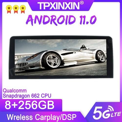 8+256GB Wireless Carplay Android For BMW 1 Series E81/E82/E87 2016-2021 Car GPS Navigation Multimedia Player Radio Auto Stereo