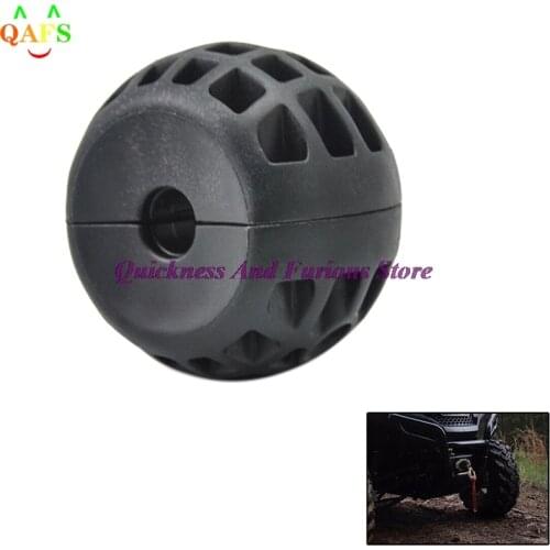 8mm Trachea positioning ball Winch Guard Cable Stop ATV UTV Commander Hook Stopper Line Save Winch Stopper Cable Stopper