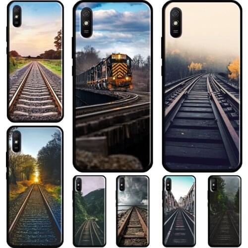 Train Rail Phone Case For Xiaomi Redmi Note 10 Pro 8 9 Pro 8T 9S Cover For Redmi 9T 9 9A K40 9C 7A 8A