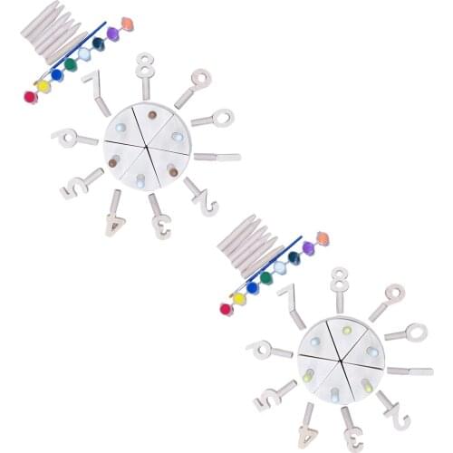 Wooden Birthday Cake Painting Kit Pretend Play for Preschool Kids