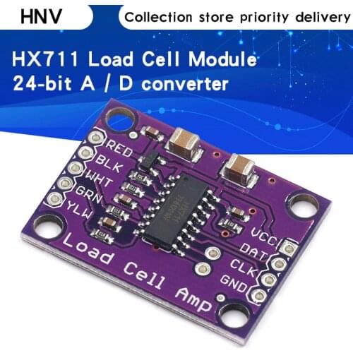 HX711 Weighing Sensor 24-bit A/D Conversion Adapter Load Cell Amplifier Board Weight Sensors
