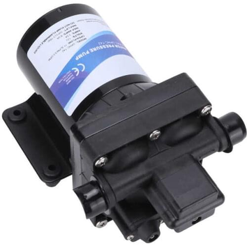 Vehicle Cleaning Car Wash Tools DC Battery Diaphragm Pump Electric Switch Type 4‑Chamber High Pressure Self‑Priming Car