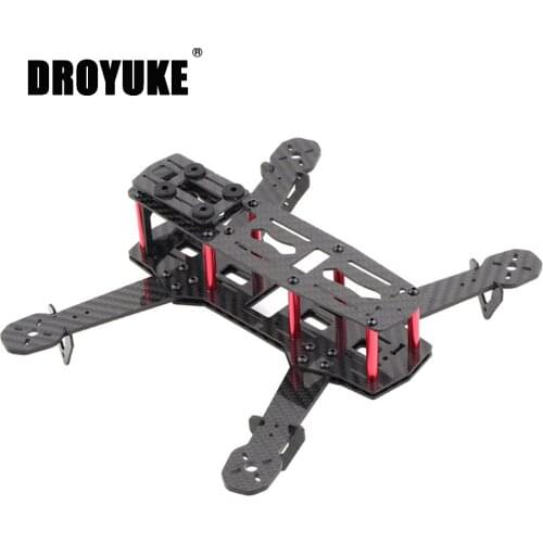 Droyuke ZMR250 250 250mm glass fiber / Carbon Fiber Quadcopter Frame Kit with 3mm thickness arm for QAV250 FPV Racing Drone