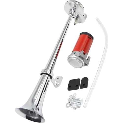 12V DC Single Trumpet Air Horn Compressor Kit Powerful Loud 150db for Car Van Truck Boat Train, Automotive Replacement Parts