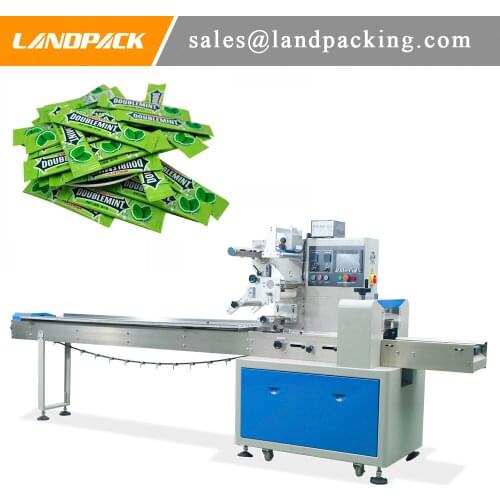 Automatic Chewing Gum Small Pillow Bag Packing Machine