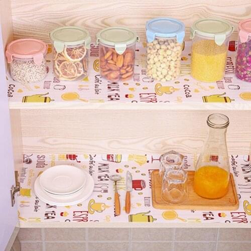 Oilproof Table Mat Drawer Liner Wardrobe Cupboard Cover Anti-dust Waterproof Pad Cabinet Mat Kitchen Gadgets Tools
