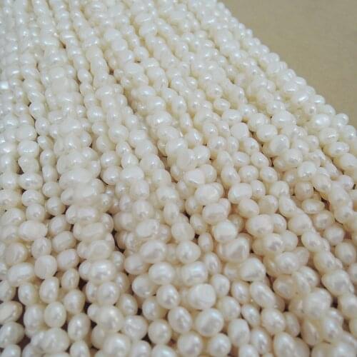 MINI freshwater pearl beads,100% nature freshwater pearl material with baroque shape ,4-5 mm