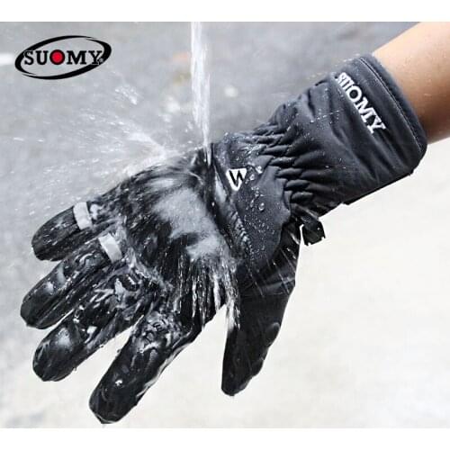New brand Suomy Touch Screen 100% waterproof motorcycle gloves guantes moto invierno motorbike gloves luvas keep warm 2018