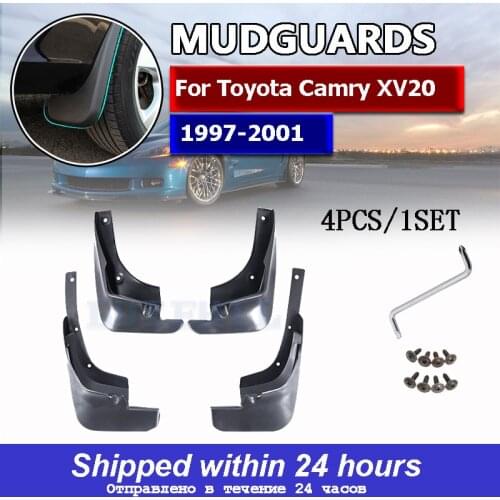 Front Rear Car Mudflap for Toyota Camry XV20 20 1997~2001 Fender Mud Flaps Guard Splash Flap Mudguard Accessories 1998 1999 2000