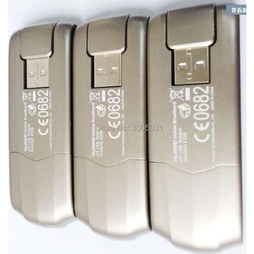 Free shipping dhl + huwei E398 E398u-1 100Mbps 4G LTE USB Modem Wireless Data Card USB STICK
