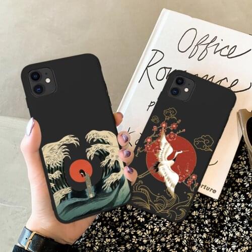 Magic Surfing Phone Case For iphone X XS MAX XR Ukiyoe Wave Cover Soft Fundas case For iPhone 12 11 pro MAX 6s 7 8 Plus SE 2020