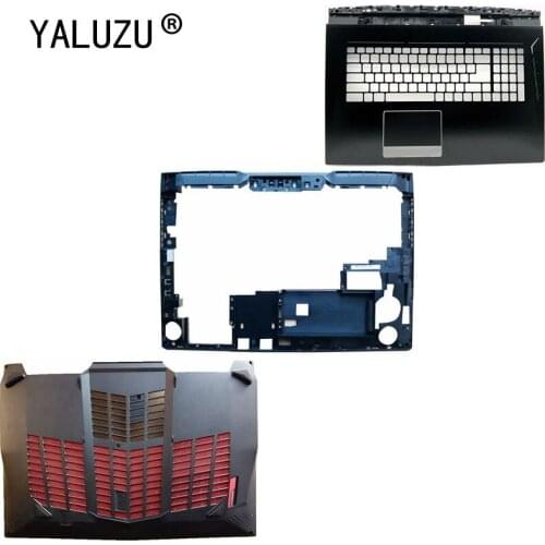 YALUZU New For MSI GT73 GT73VR TOP COVER Palmrest Upper Case/Laptop Bottom Cas/Laptop Bottom Base Door Cover Lower Case