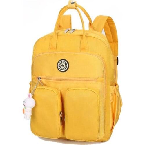 Woman Backpack School bags Waterproof Fashion Casual backpack Soft Handle Solid Multi-pocket Travel Mochila Feminina Sac A Dos