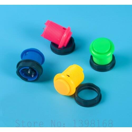 28mm arcade button keysters/ 20pcs Arcade Durable Push Button/ DIY Arcade fighting game kit FREE SHIPPING