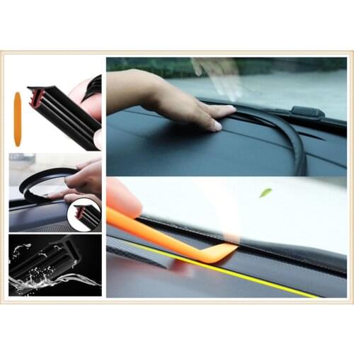 Car accessories sticker leakproof rubber soundproof sealing strip for Ford C-MAX Flex B-MAX Atlas Territory Formula Vertrek