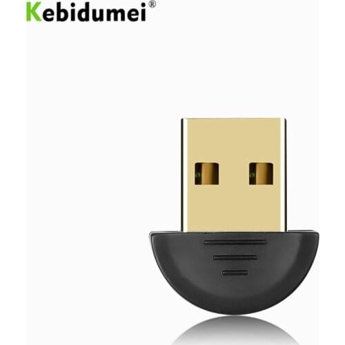 Kebidumei CSR 4.0 Bluetooth Adapter USB Dongle Music Sound Receiver Adaptador Bluetooth Transmitter for PC Computer Speaker
