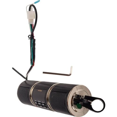 For UTV ATV Waterproof Motorcycle Stereo Speakers music player audio