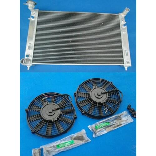 52MM Aluminum Radiator+Fans 1997-2002 For Holden Commodore VT VX 3.8L V6 Petrol AT/MT 1997 1998 1999 2000 2001 2002