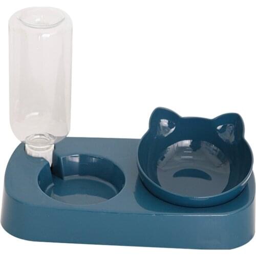 Legendog Pet Food Bowl Elevated Non-Skid Pet Feeder Puppy Bowl With Stand Automatic Cat Water Dispenser Dog Cat Food Bowl