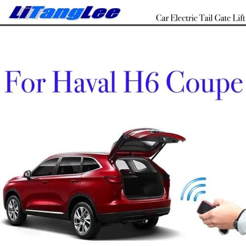 LiTangLee Car Electric Tail Gate Lift Trunk Rear Door Assist System For Haval H6 Coupe 2017~2020 Car Key Remote Control
