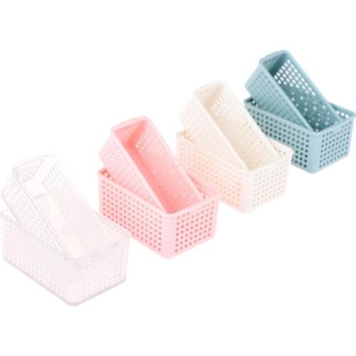1:6 Dollhouse Miniature Mini Storage Basket Furniture Accessories Kitchen Bathroom Dining Room Toy