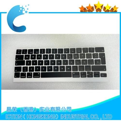 Original New A2251 SP Spain keys keycaps For Apple Macbook Pro 13" Keyboard Caps Spanish Keyboard Caps Keys