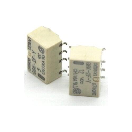 10PCS SMD DC 5V G6K-2F-Y Signal Relay 8PIN G6K-2F-Y-5VDC Omron Relay