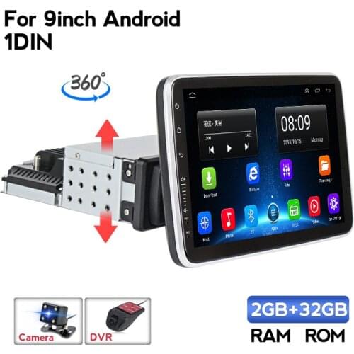 Universal 1 Din Car Multimedia Player 9inch Touch Screen Autoradio Stereo Video GPS WiFi Auto Radio Android Video Player Carplay