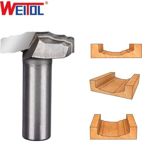 WeiTol 1pcs Engraving Bit solid carbide router bit Woodworking Tools CNC milling cutter endmill for wood