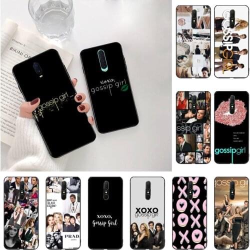 YJZFDYRM Gossip Girl Shell Phone Case For Oppo A5 A9 2020 Reno2 z Renoace 3pro Realme5Pro
