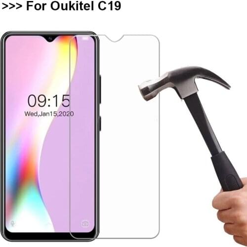 For Oukitel C10 C12 C13 C15 C16 C17 Pro Screen Protector Tempered Glass For Oukitel K12 K7 Pro K9 Y4800 Protective Phone Film