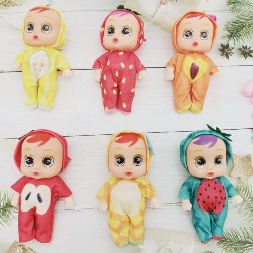 1Pcs 20cm Crying Baby Doll Tears Dolls DIY Toy Cry Doll Children Birthday Christmas Gifts For Kids With Pacifier Bottle