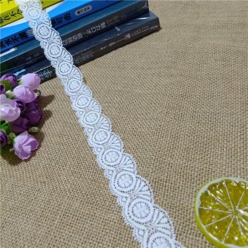 2.9cm S2686 multi-colored Nylon Spandex stretch Narrow lace trimmings for wedding dress birthday Christmas party