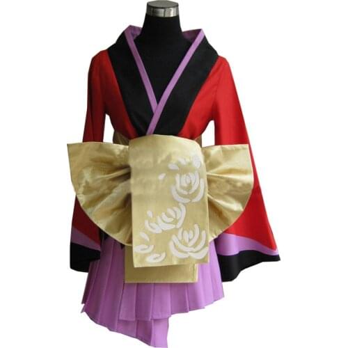 2017 Project Diva Geisha Luka Cosplay Kimono Uniform Women Girls Sexy Costumes
