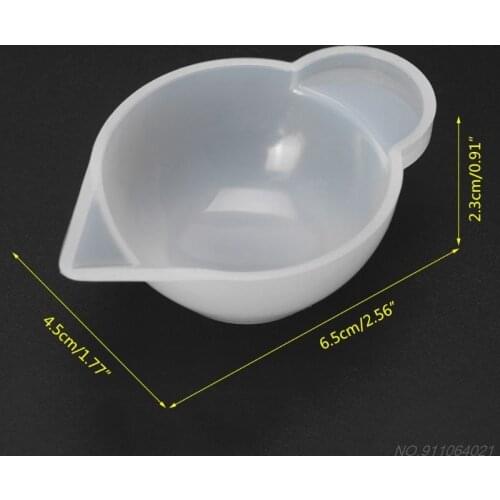 5 PCS Silicone Mold Cup Dispenser DIY Epoxy Resin Jewelry Making Tool Color Modulation N27 20 Dropshipping