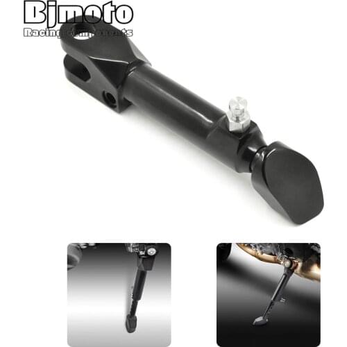 For BMW S1000RR 10-13 Motorcycle CNC Aluminum Side Stand Motobike Kickstand Non-slip Plate Side Extension Support Foot Pad Base