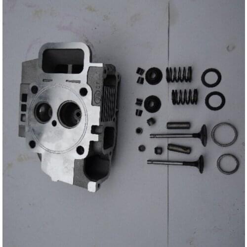 Fast shipping 170F 173F 178F 178FA 186F 186FA 188F 192F Cylinder head assembly intake valve air cooled diesel engine