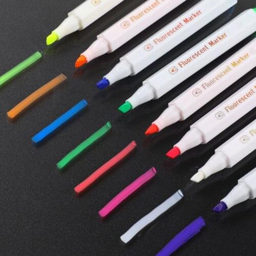 8 Colors Fluorescent Liquid Chalk Marker Pens Erasable Highlighters LED Writing M17F