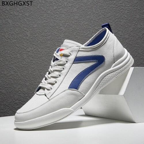 Fashion Sport Shoes for Man 2021 Men Sneakers Luxury Brand Running Shoes Men White Leather Casual Shoes Man Zapatillas De Hombre
