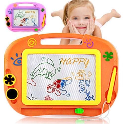 Magnetic Drawing Board - Kids Magna Drawing Doodle Board Erasable Writing Sketch Board Pad Toddler Doodle Board Lovely Stamps
