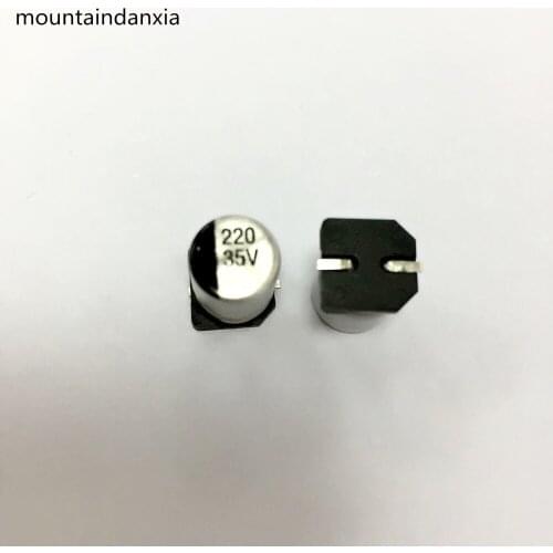 New Original 35V 220UF 35V 8*10MM SMD Chip aluminum electrolytic capacitor