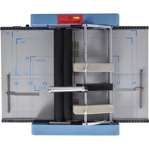 1pc A3 Automatic Binding Machine ZY-1 Thermal Binder Electric Folding Binding Machine 220V Applicable 24/6 Type Staples