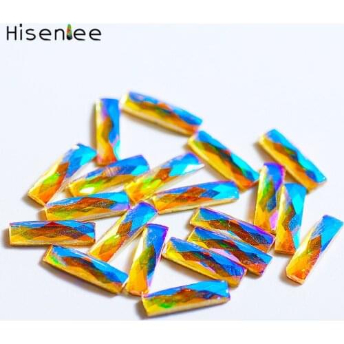 Top Clear Shiny Glass AB Colorful Different Shapes Design Rhinestone 3D Charm Salon Nail Art DIY Accessories Decoration Design